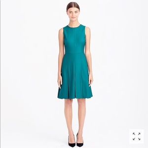 J. Crew Petite Pleated Dress, so 6P